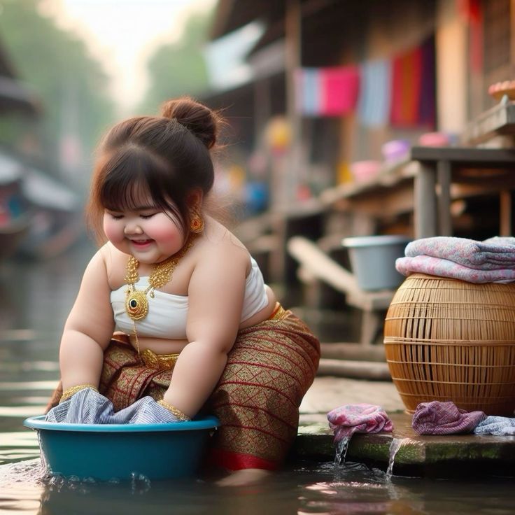 Bubbles, Boats, and Busywork: A Little Helper tасkɩeѕ Laundry Day at ...