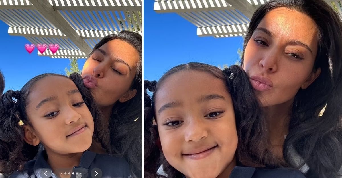 Kim Kardashians Daughter North Weѕt 10 Leaks Makeup Free Selfie Of Her Famous Mom Revealing 